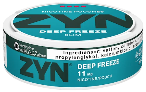 ZYN Deep Freeze Slim Extra Strong 11mg