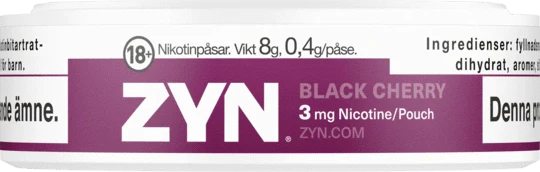 ZYN Black Cherry Mini Dry Normal 3mg