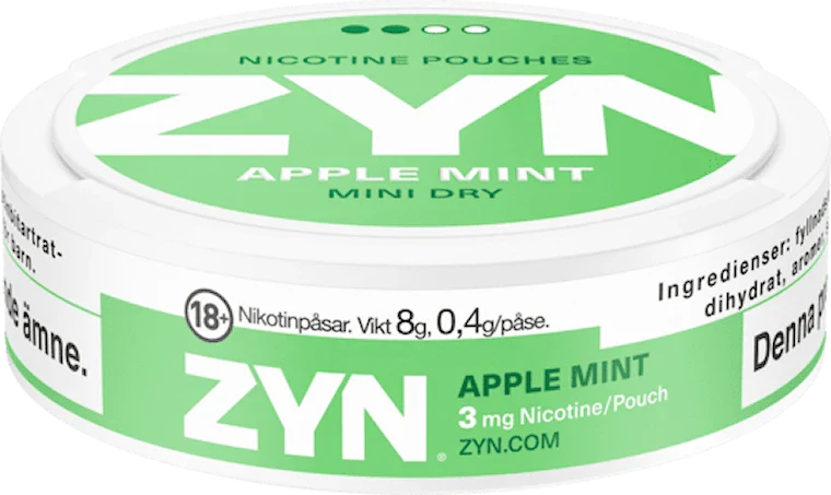 ZYN Apple Mint Mini Dry Normal 3mg
