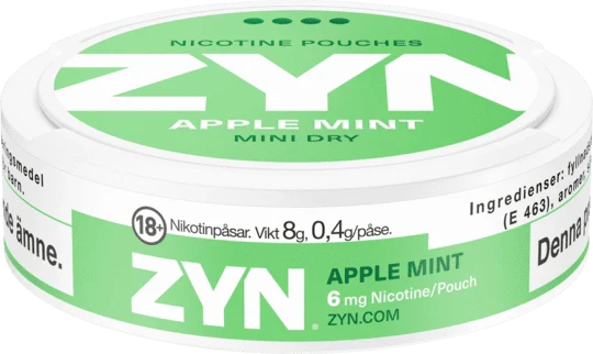 ZYN Apple Mint Mini Dry Extra Strong 6mg