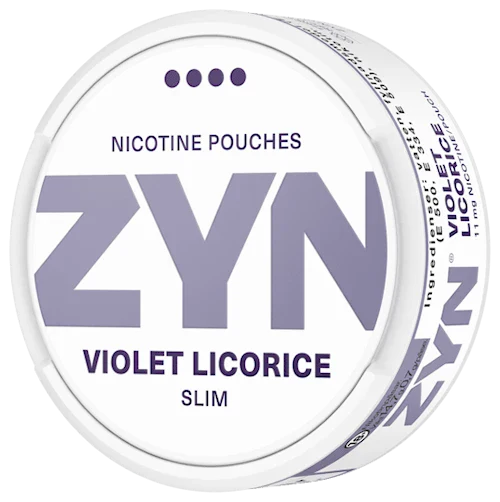 ZYN Violet Licorice Slim Extra Strong 11mg
