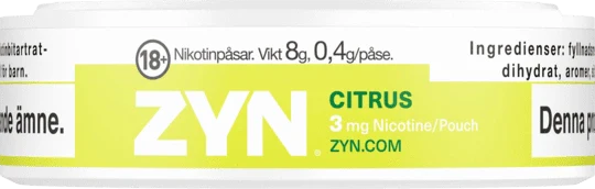 ZYN Citrus Mini Dry Normal 3mg