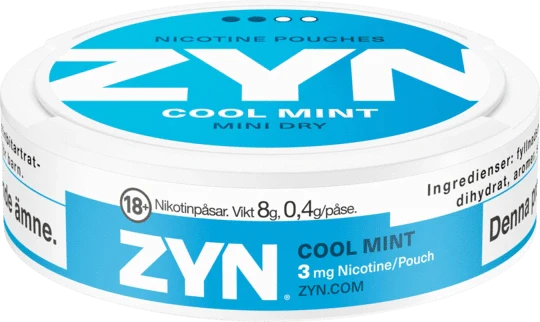 ZYN Cool Mint Mini Dry Normal 3mg
