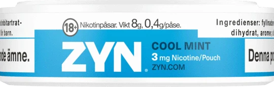 ZYN Cool Mint Mini Dry Normal 3mg