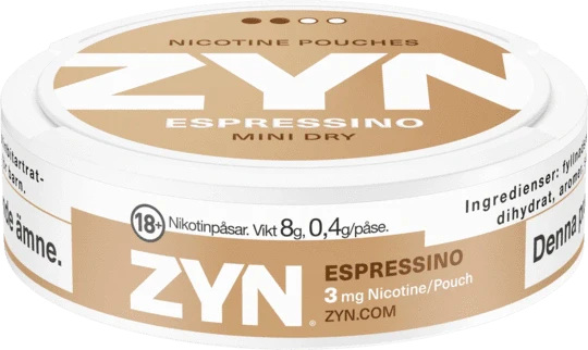 ZYN Espressino Mini Dry Normal 3mg