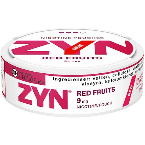 ZYN Red Fruits Slim Strong 9mg