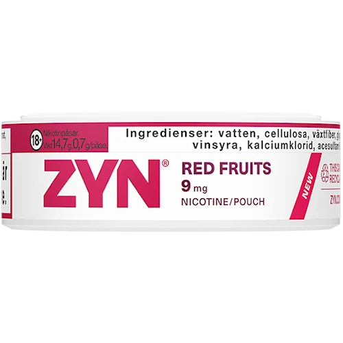 ZYN Red Fruits Slim Strong 9mg