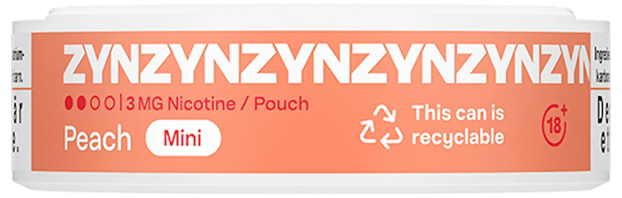 ZYN Peach Mini 3 mg