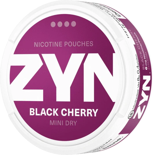 ZYN Black Cherry Mini Dry Extra Strong 6mg