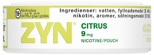 ZYN Citrus Slim Strong 9mg