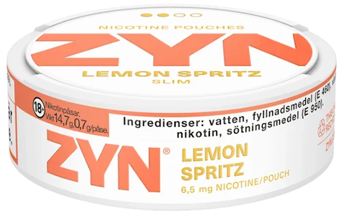 ZYN Lemon Spritz Slim Normal 6mg