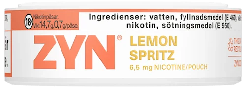 ZYN Lemon Spritz Slim Normal 6mg