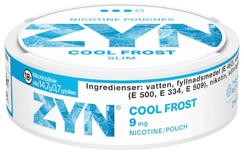 ZYN Cool Frost Slim Strong 9mg