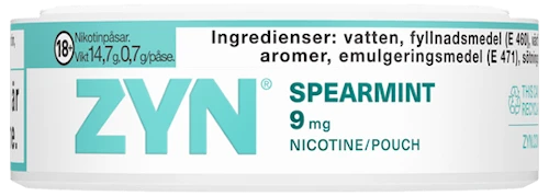 ZYN Spearmint Slim Strong 9mg