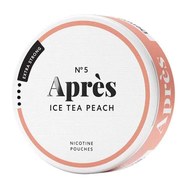 Après Ice Tea Peach Extra Strong 8mg - Snusstugan.se