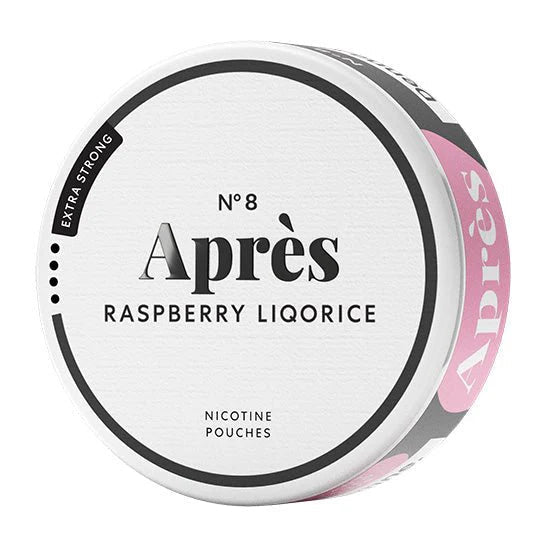Après Raspberry Liqorice Extra Strong 8mg - Snusstugan.se