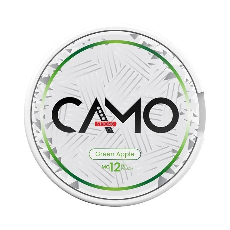 CAMO Green Apple 12mg - SNUSIO