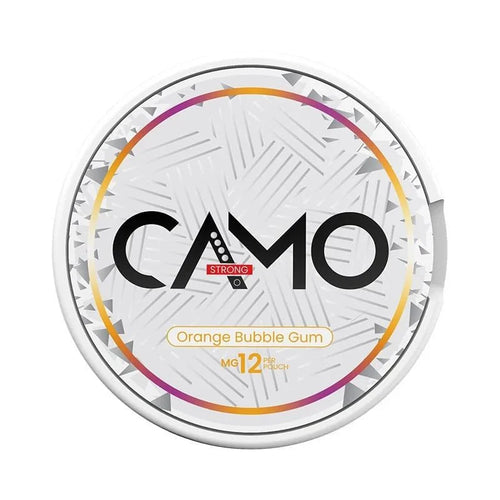 CAMO Orange Bubble Gum 12mg - SNUSIO