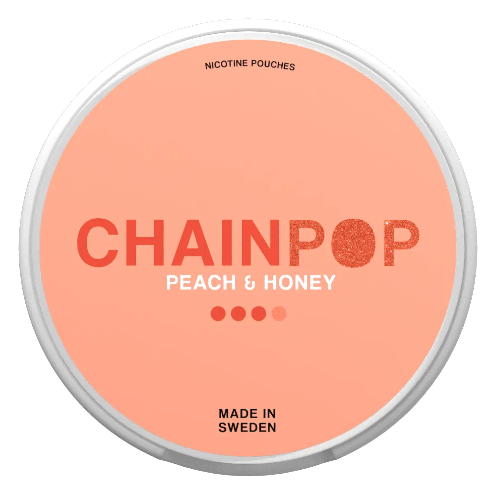 Chainpop Peach & Honey 9mg - Snusstugan.se