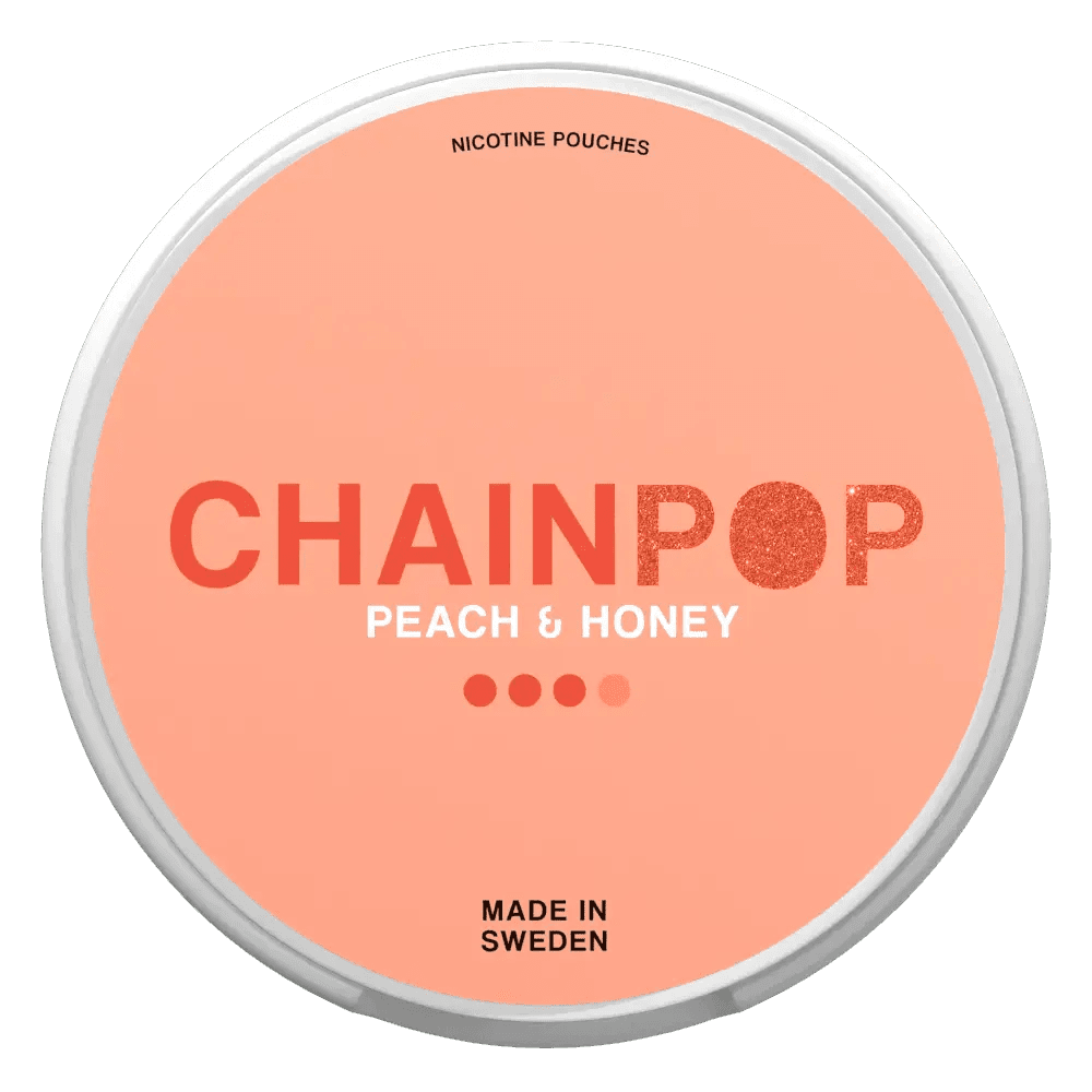 Chainpop Peach & Honey 9mg - Snusstugan.se