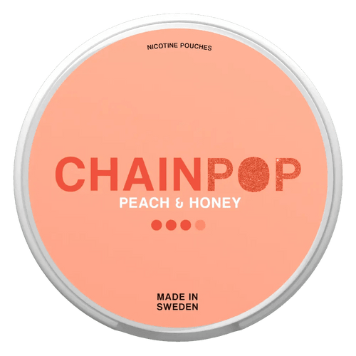 Chainpop Peach & Honey 9mg - Snusstugan.se