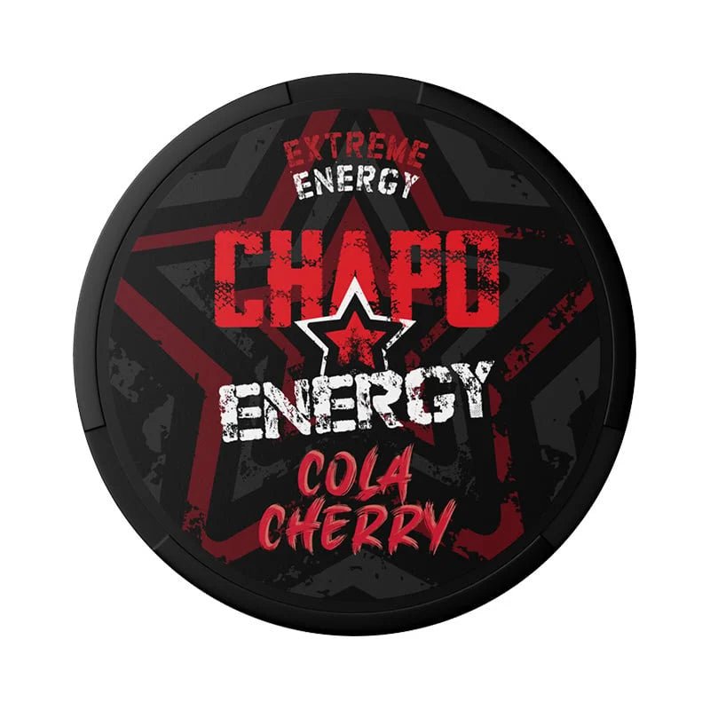 Chapo Energy Cola Cherry - Snusstugan.se