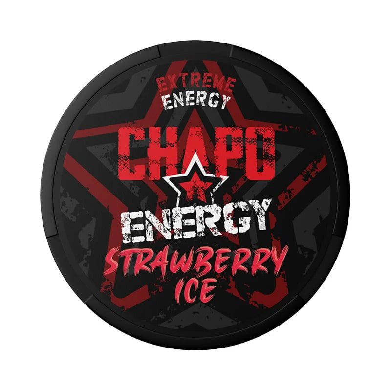 Chapo Energy Strawberry Ice - Snusstugan.se