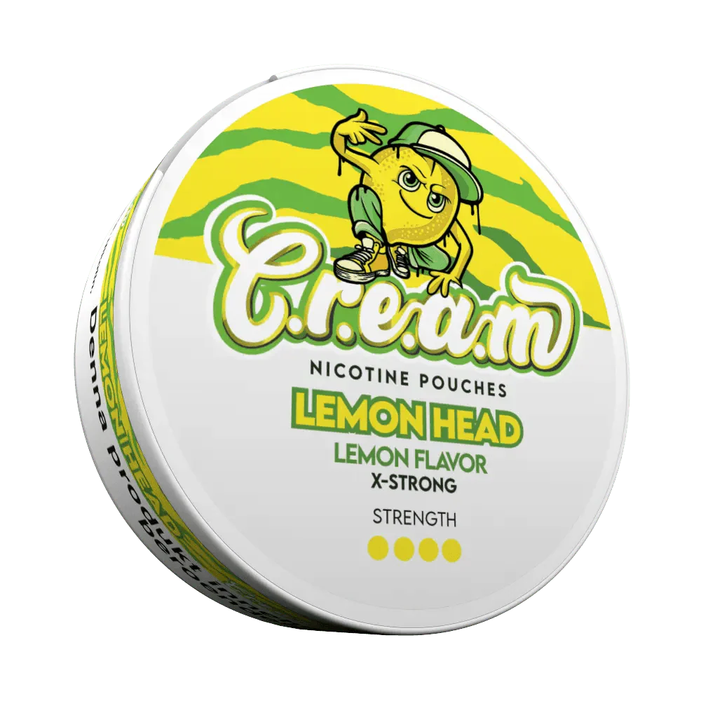 C.R.E.A.M Lemon Head X - STRONG - SNUSIO