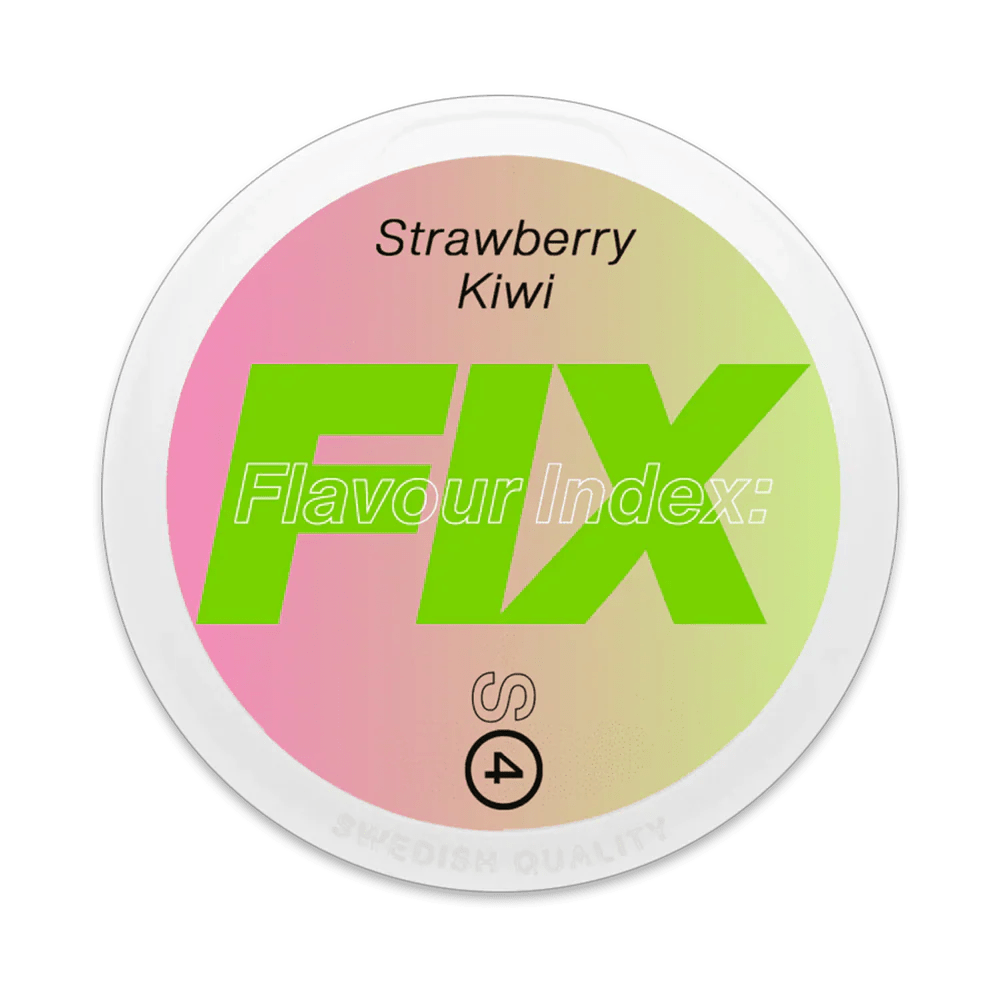 FIX Strawberry Kiwi 10mg - Snusstugan.se