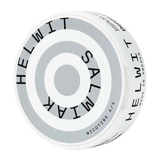 Helwit Salmiak Slim Strong 6 mg - Snusstugan.se