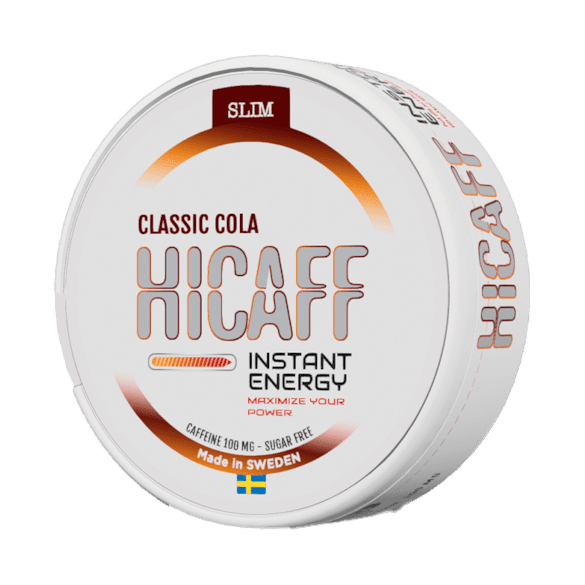 Hicaff Classic Cola Caffeine Pouch - Snusstugan.se