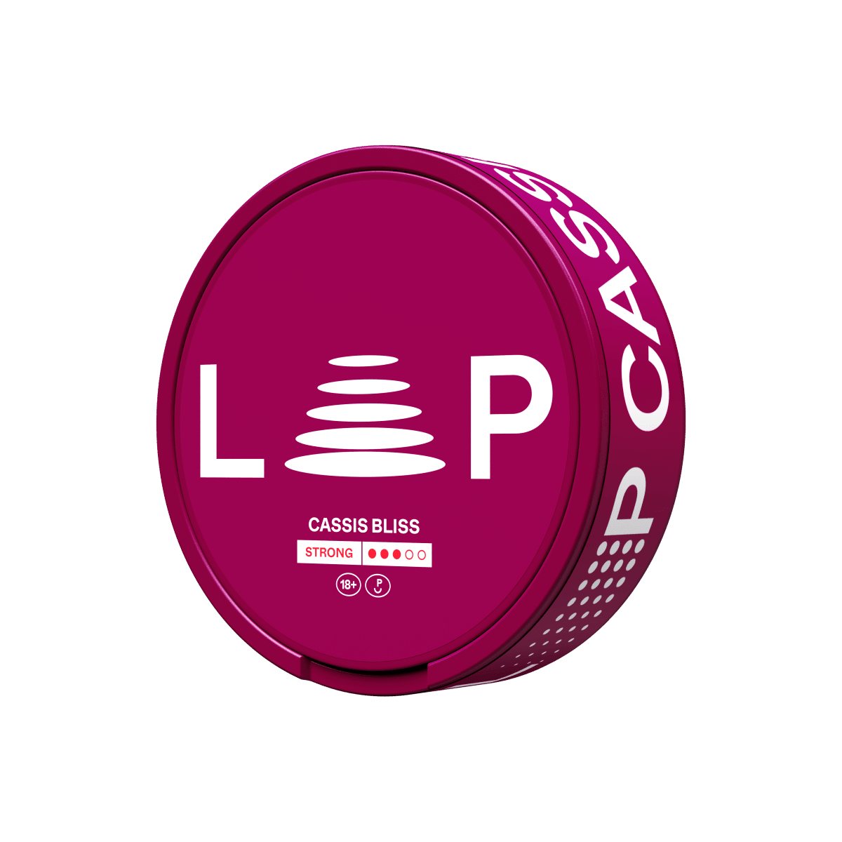 LOOP Cassis Bliss Slim Strong 9mg - Snusstugan.se