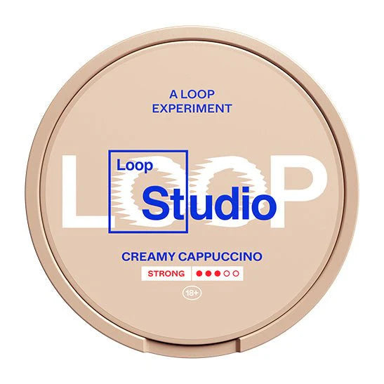 LOOP Creamy Cappuccino Strong 9mg - SNUSIO