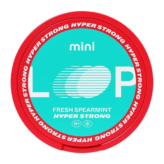 Loop Fresh Spearmint Mini Hyper Strong 10mg - Snusio.com