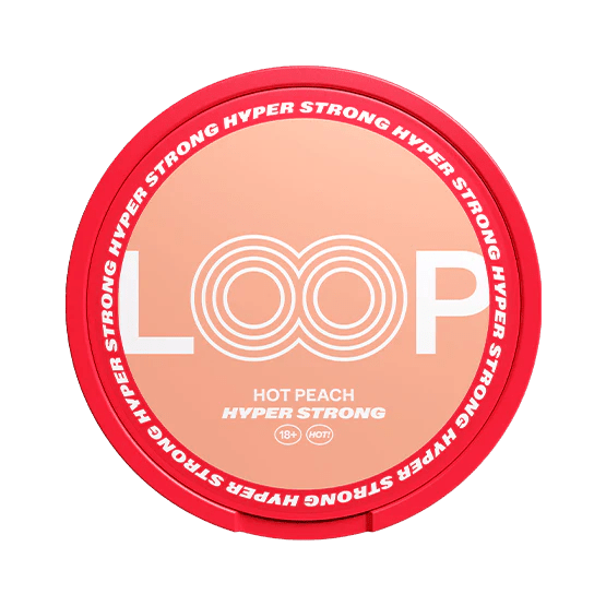 Loop Hot Peach Hyper Strong 15mg - Snusstugan.se