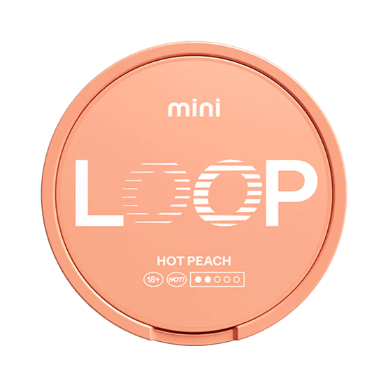 Loop Hot Peach Mini 6mg - SNUSIO