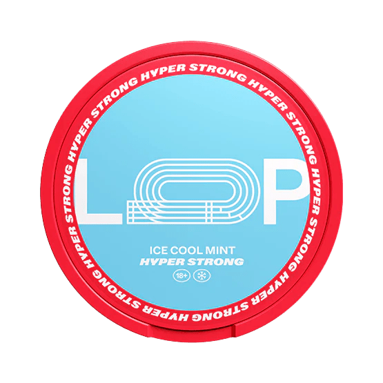 LOOP Ice Cool Mint Hyper Strong 15mg - Snusstugan.se