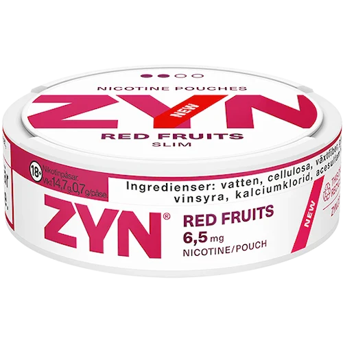 ZYN Red Fruits Slim Normal 6mg