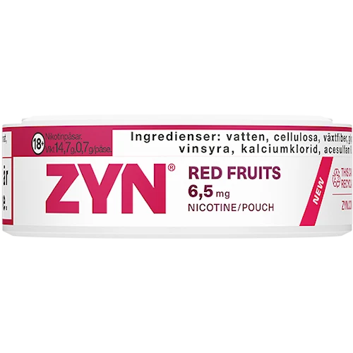 ZYN Red Fruits Slim Normal 6mg