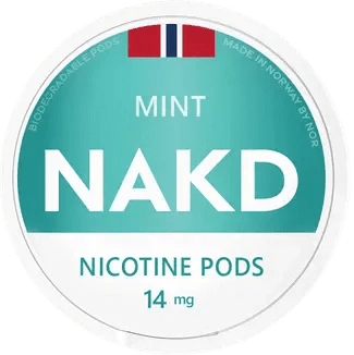 NOR NAKD Mint 14mg - Snusstugan.se