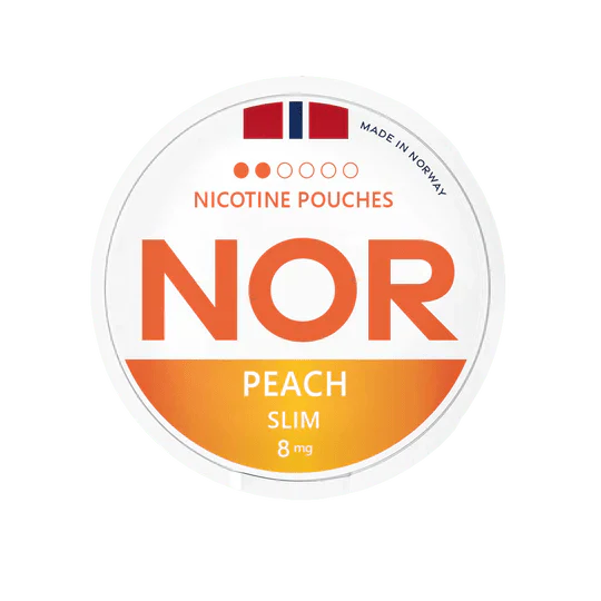 Nor No.10 Peach 8mg - SNUSIO