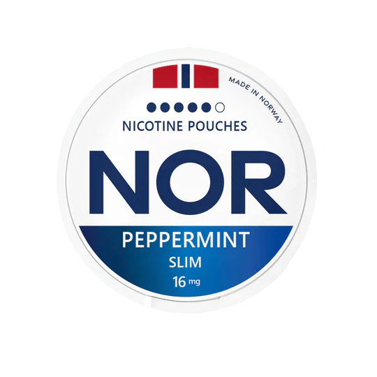 Nor No.2 Peppermint 16mg - SNUSIO