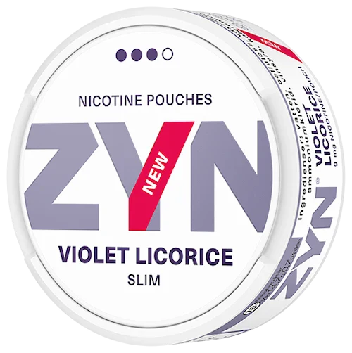 ZYN Violet Licorice Slim Strong 9mg