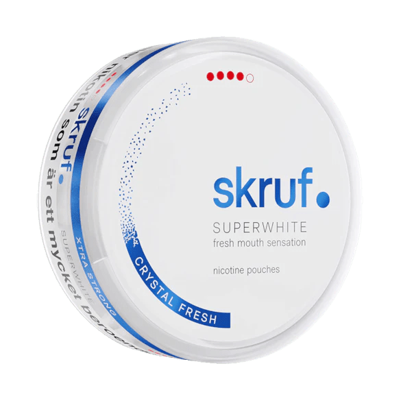 Skruf Superwhite Crystal Fresh 11mg - Snusstugan.se