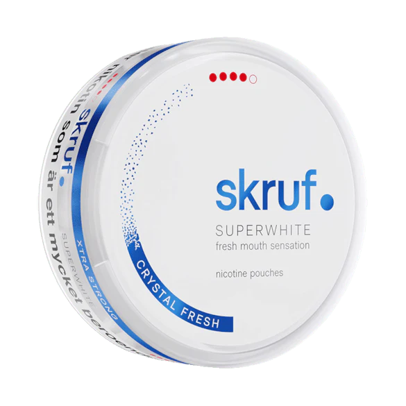 Skruf Superwhite Crystal Fresh 11mg - Snusio.com