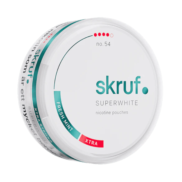 Skruf Superwhite Fresh Mint 11mg - Snusstugan.se