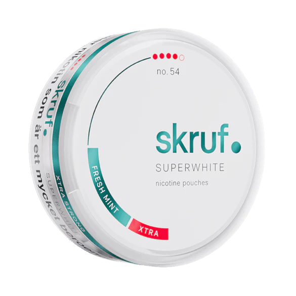 Skruf Superwhite Fresh Mint 11mg - Snusio.com