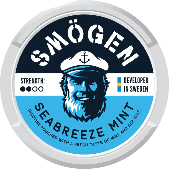 SMÖGEN Seabreeze Mint 8mg - Snusstugan.se