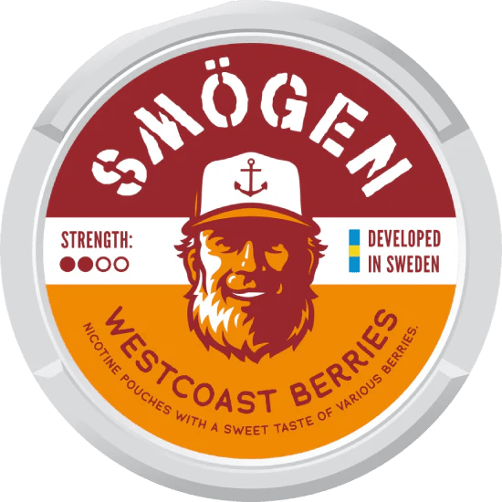 SMÖGEN Westcoast Berries 8mg - Snusstugan.se