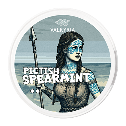 Valkyria Pictish Spearmint Slim 4mg - Snusstugan.se